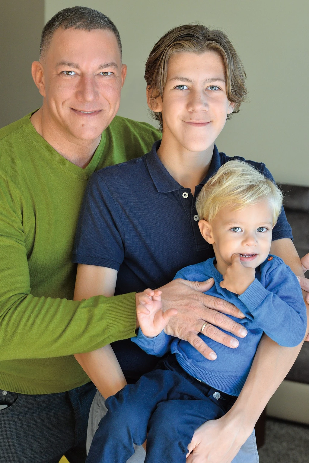 Hamarosan háromgyerekes apuka lesz (Fotó: Forgács Bea)