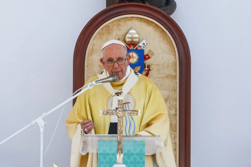 Ferenc pápa budapesti látogatásán