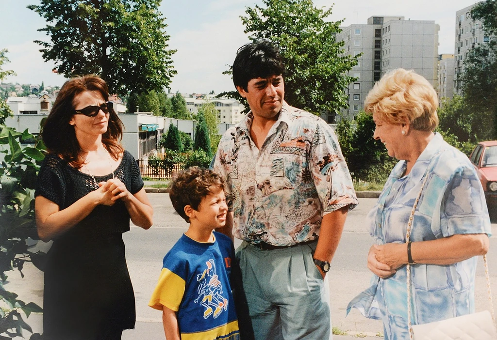 A Szomszédokban Ivancsics Ilonával és Nemcsák Károllyal (Fotó: Nagy Zoltán/fotocentral.hu)