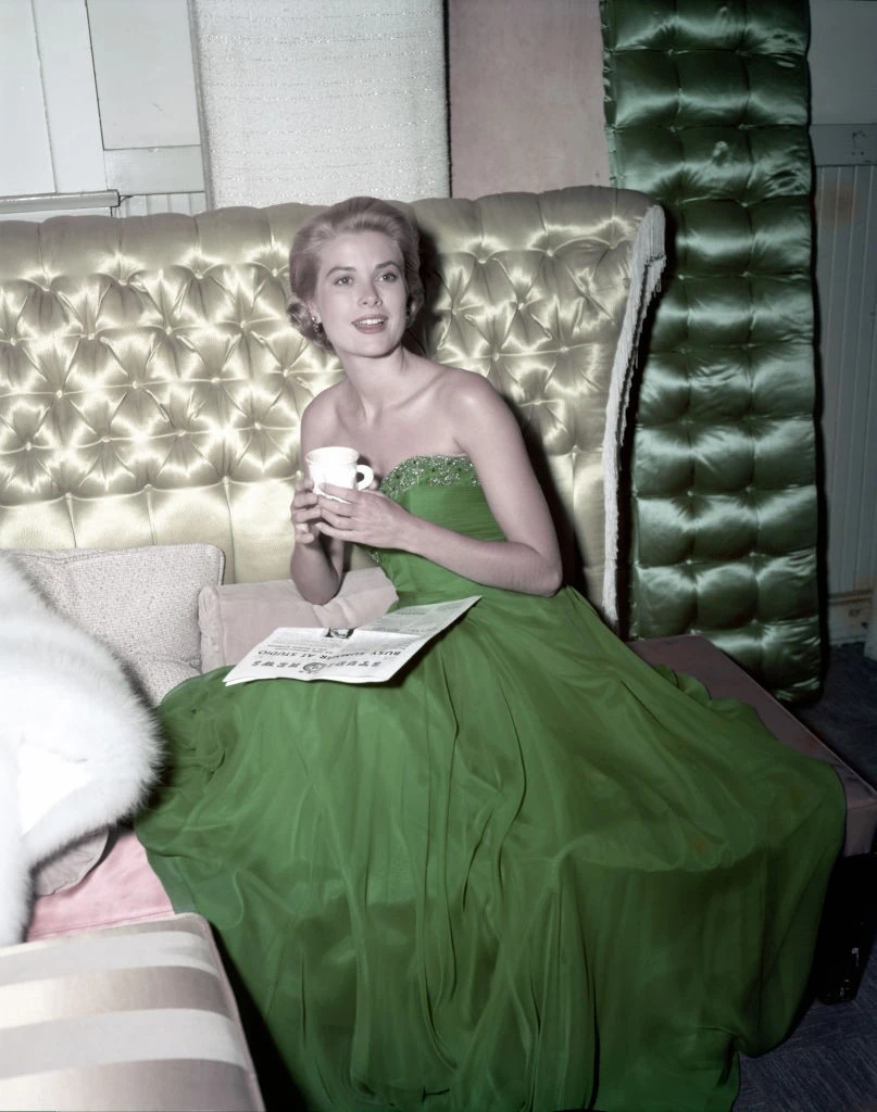 Grace Kelly nem félt az élénk színek használatától sem