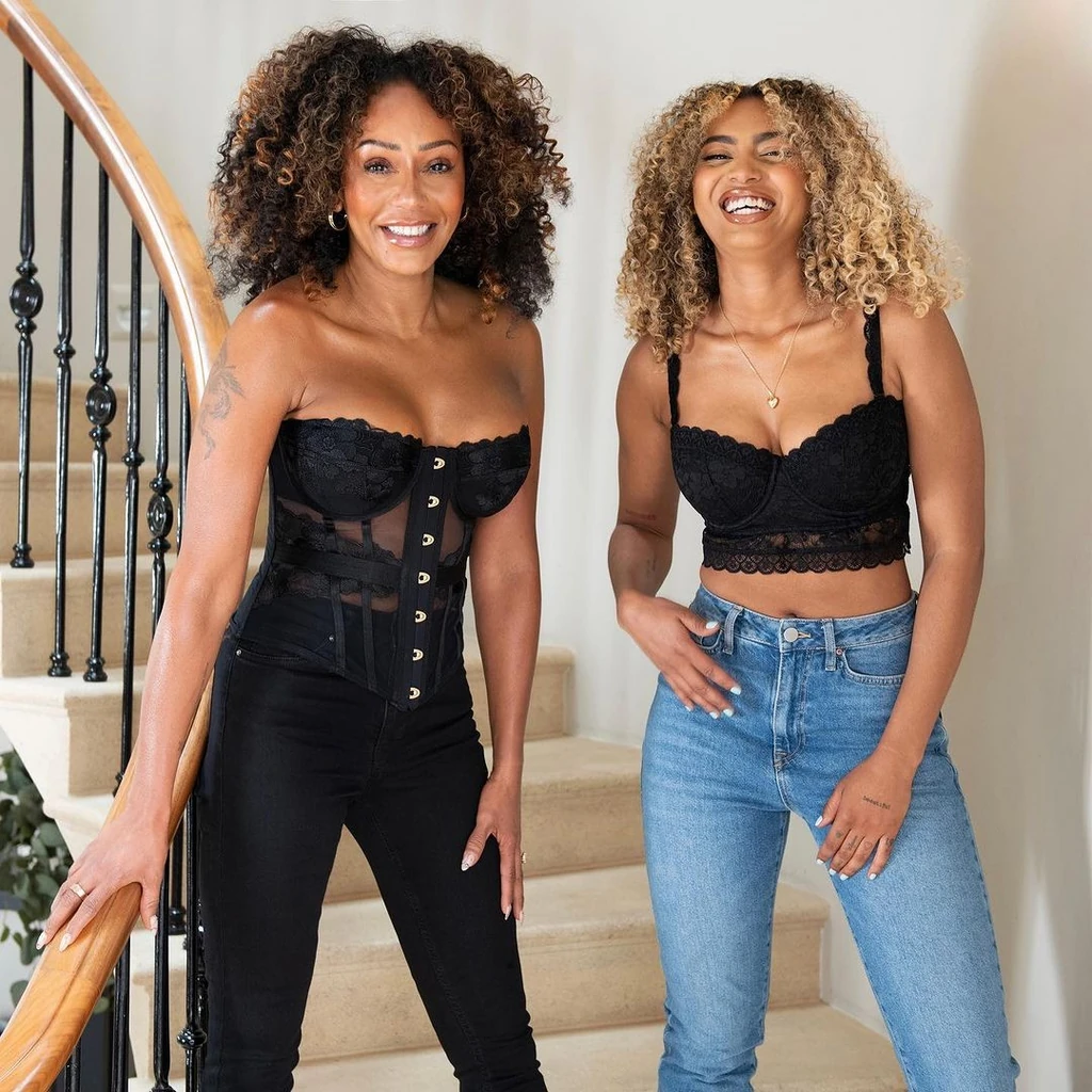 Lányával (Fotó: Archív)