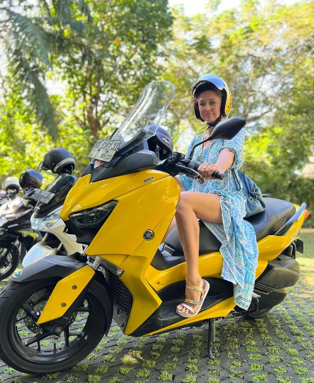 Eleve félt a motorozástól (Fotó: Instagram)