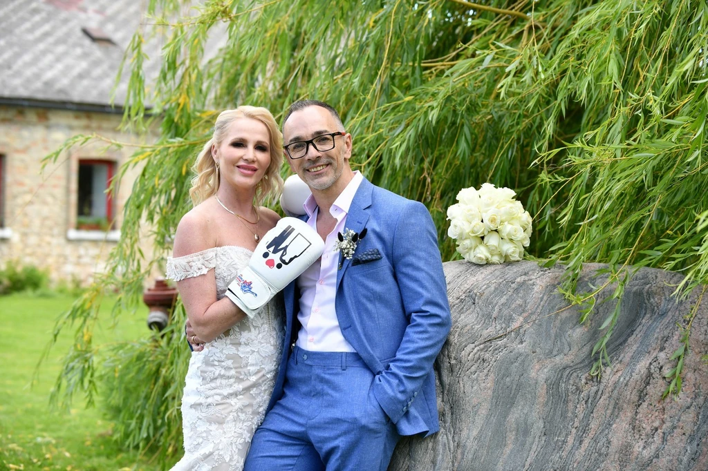 Az esküvőn még nagy volt az összhang Viki és Attila között (Fotó: TV2)