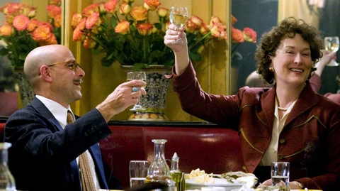 Stanley Tucci és Meryl Streep a Julie és Julia című filmben