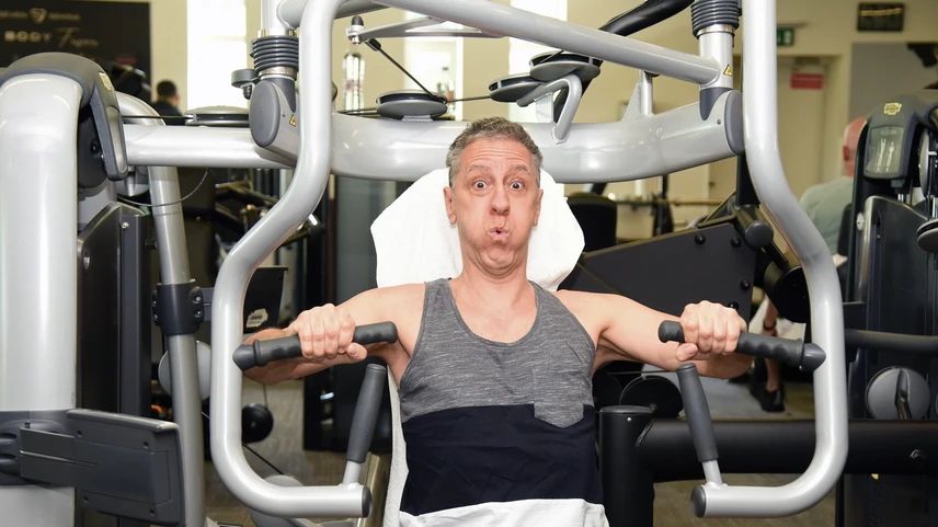 Csonka Andrást edzeni kísérte a Story stábja
