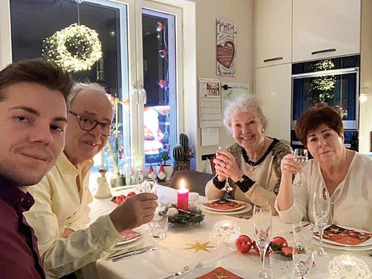 Svéd barátnőjénél remekül érezte magát (Fotó: Archív)