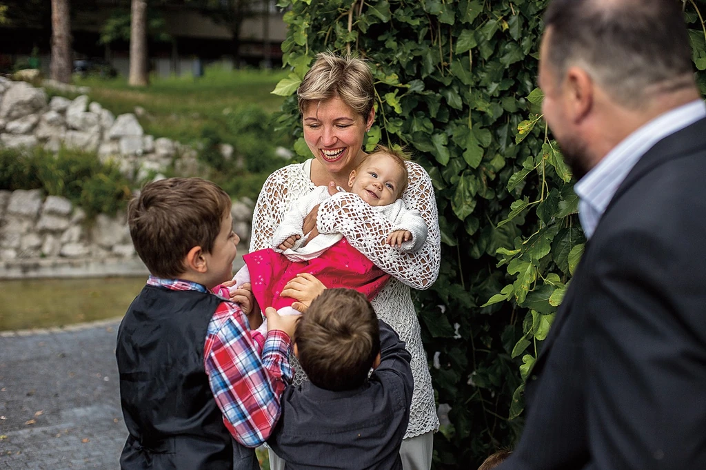 10 éven át Zsófia szinte végig otthon volt a gyerekekkel (Fotó: Archív)