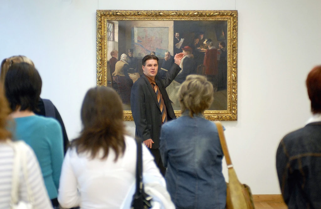 Édesanyja művészetekkel foglalkozott, nem csoda, hogy Péter művészet-történész lett (Fotó: MTI)