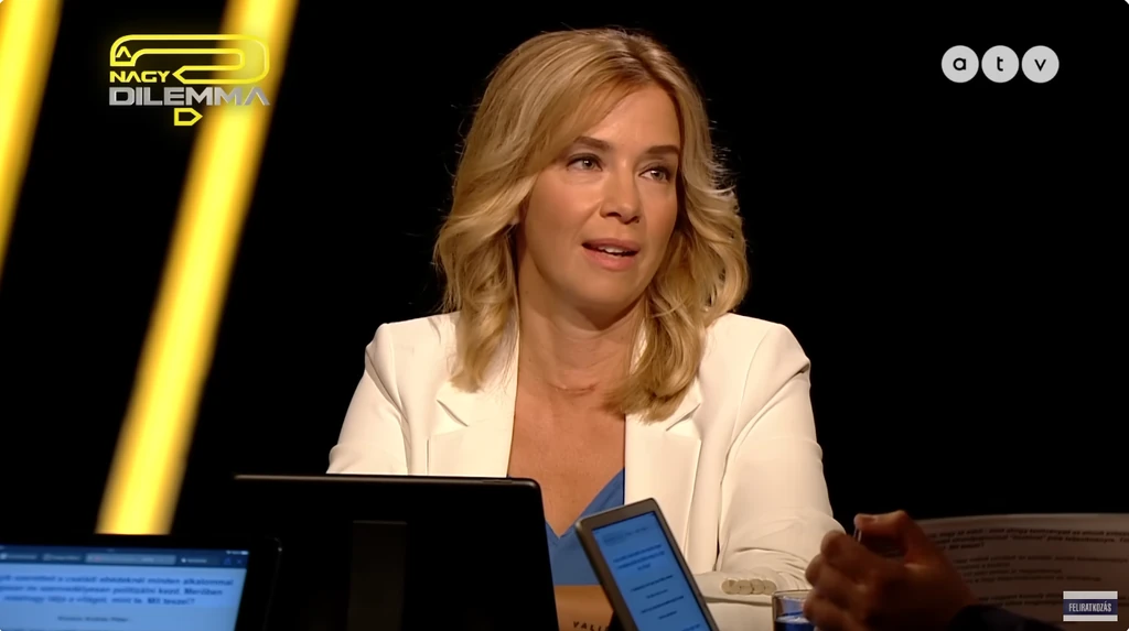 Az ATV A Nagy Dilemma című műsorában is látható volt már a heg a nyakán