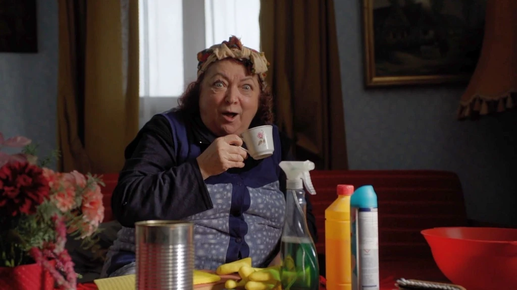 Csombor Terézt a Drága örökösökben is láthatta a közönség (Fotó: RTL/Sajtóklub)