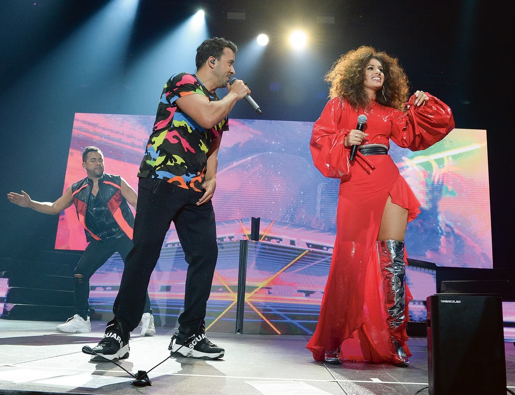 A Luis Fonsi-koncert sztárvendége volt (Fotó: Nagy Zoltán/fotocentral.hu)