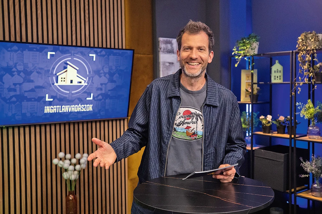 Zé az Ingatlanvadászokat is imádja (Fotó: RTL)