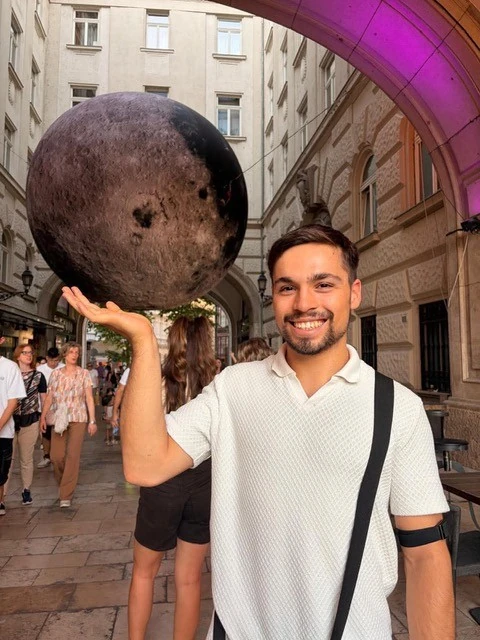 Máté Kriszta méltán büszke a fiára, Bárdos Ádámra