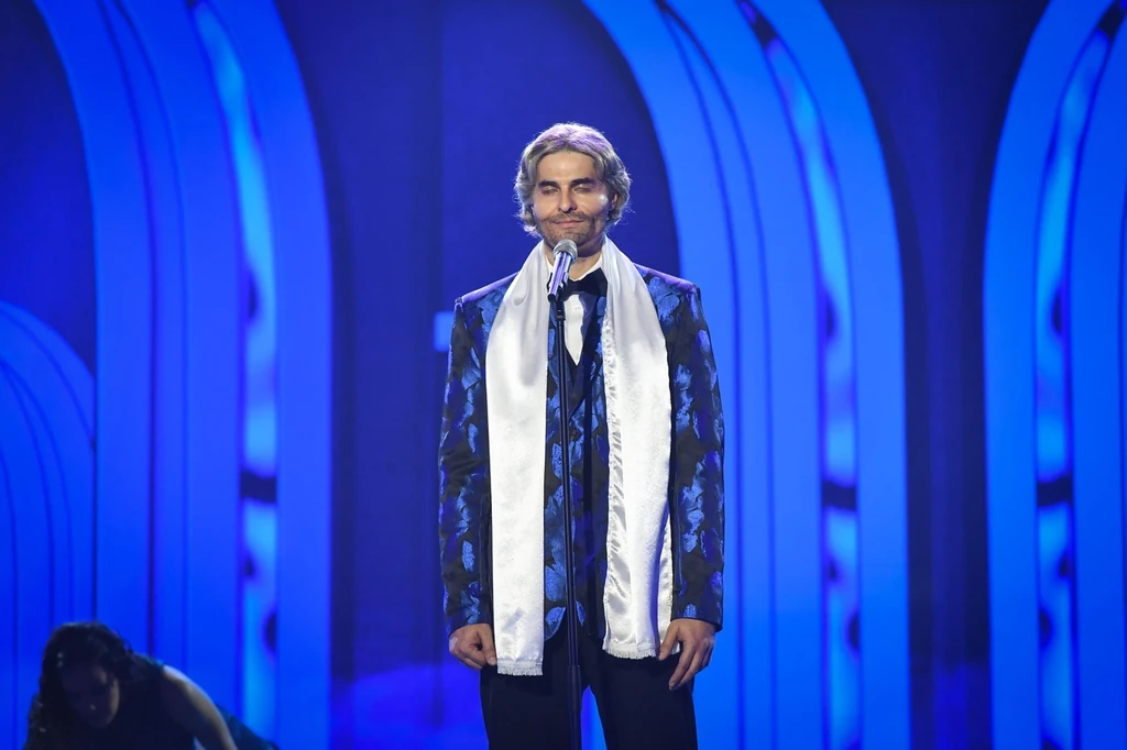 Freddie korábban Andre Bocelliként lépett színpadra (Fotó: TV2)