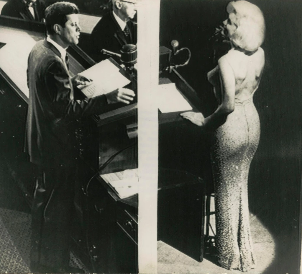 Marylin Monroe ország-világ előtt búgott az elnöknek