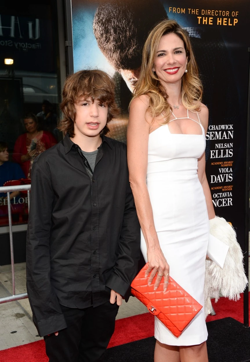 A brazil modell is fiút szült Jaggernek, Lucas ma már 24 éves (Fotó: Profimedia)