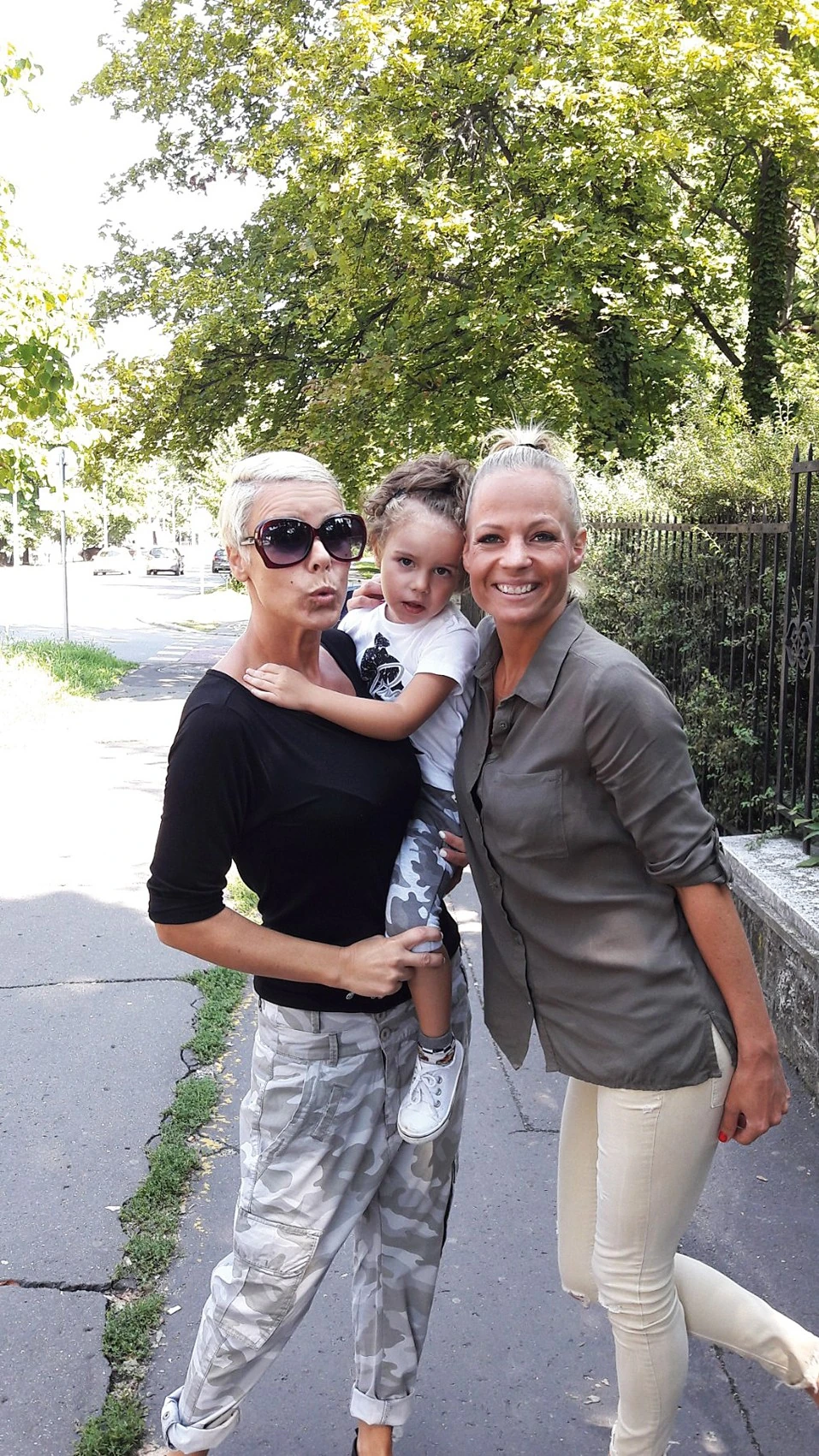 Ági kisfia imádja Andit (Fotó: Archív)