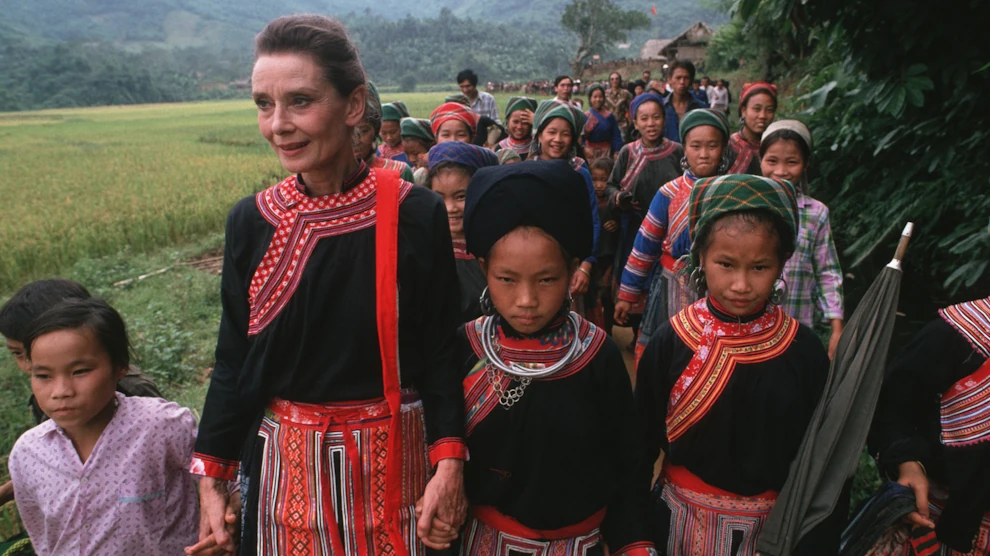 Az UNICEF utazó nagyköveteként járta a világot, és rengeteget jótékonykodott (Fotó: Getty Images)