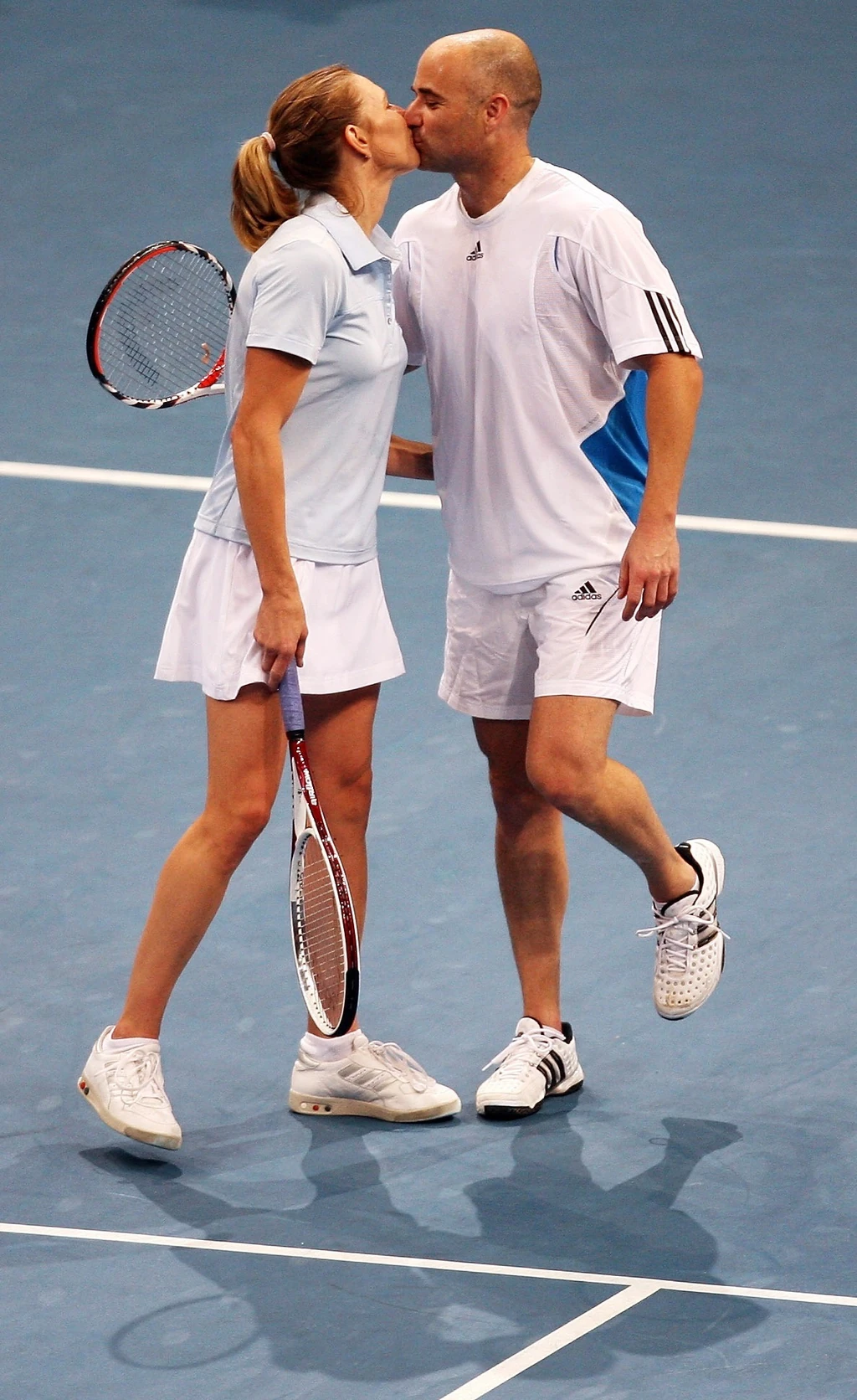 Mindketten a tenisz legendái (Fotó: Getty Images)