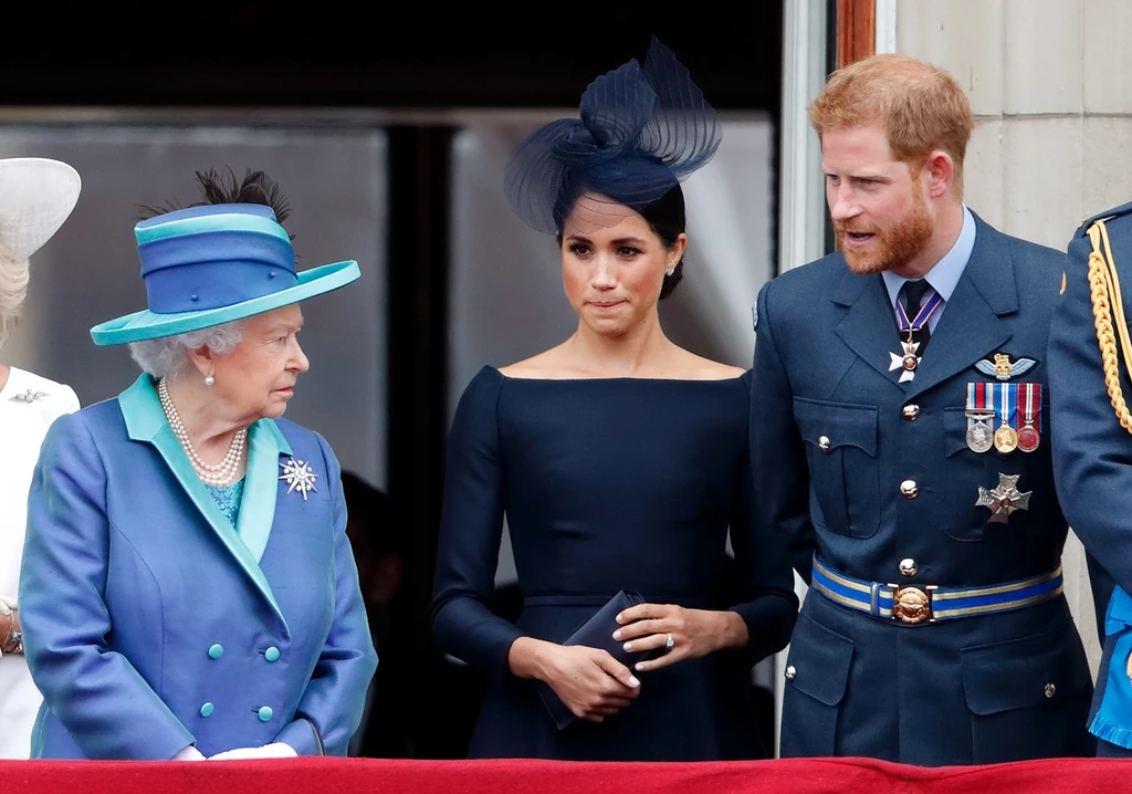 Felesége, Meghan most nem kísérte el a királynőhöz (Fotó: Getty Images)