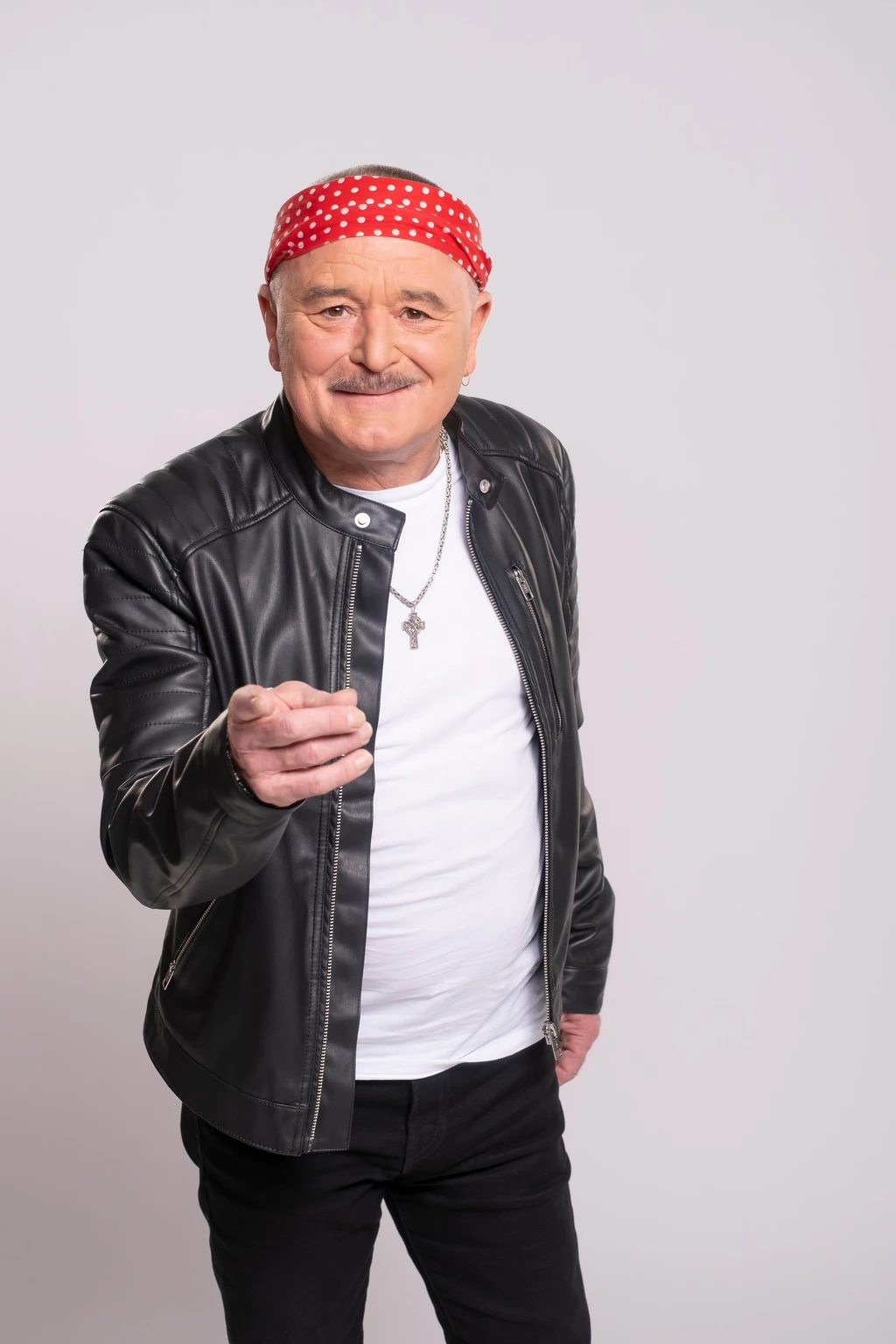 A Beatrice frontembere köszöni, jól érzi magát a színpadon (Fotó: Sajtóklub RTL Klub/fotocentral.hu)