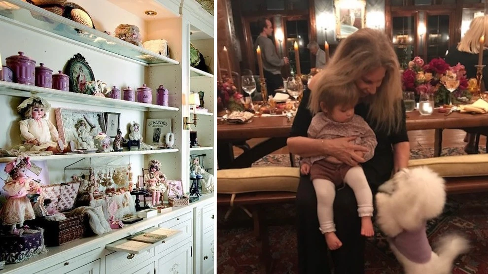 Unokájával (Fotók: Archív)