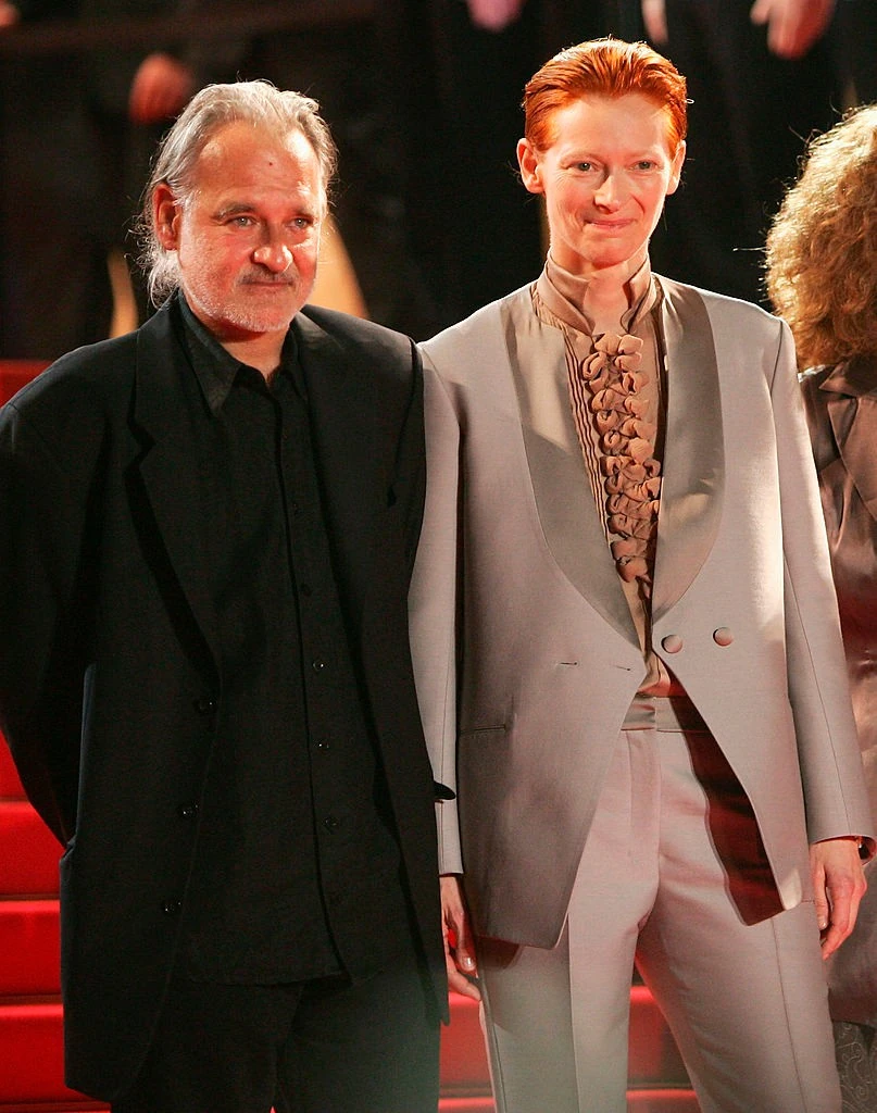 Tilda Swinton szinte családtagnak érezte a magyar rendezőt (Fotó: Getty Images)