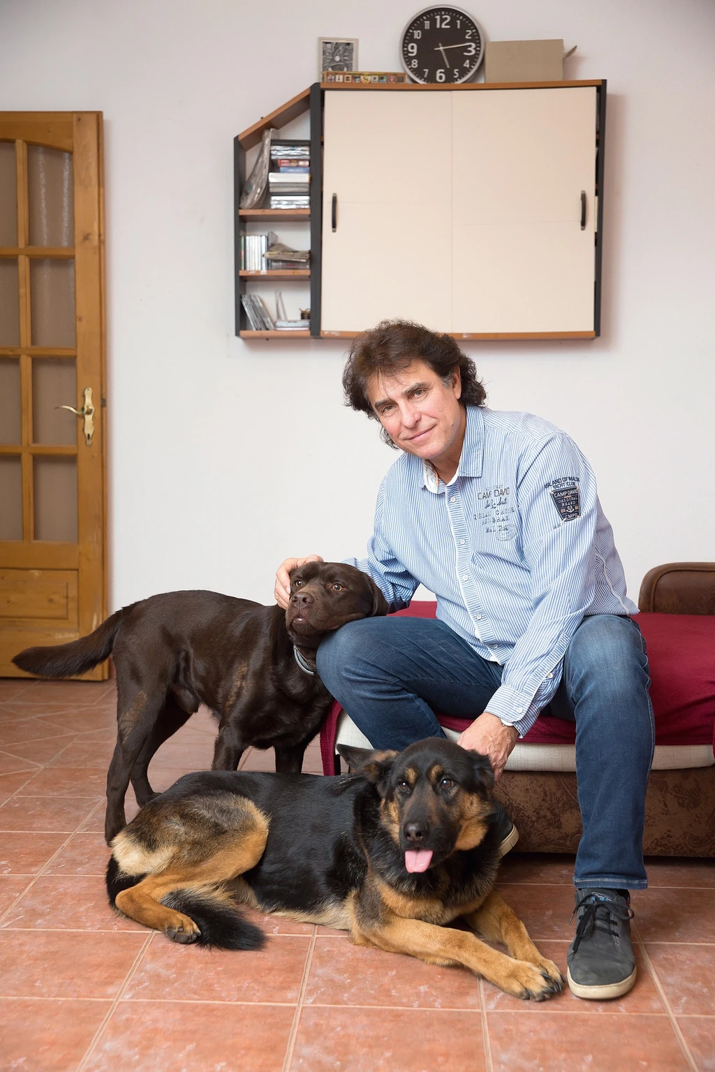 Két kutya és egy cica az élettársa