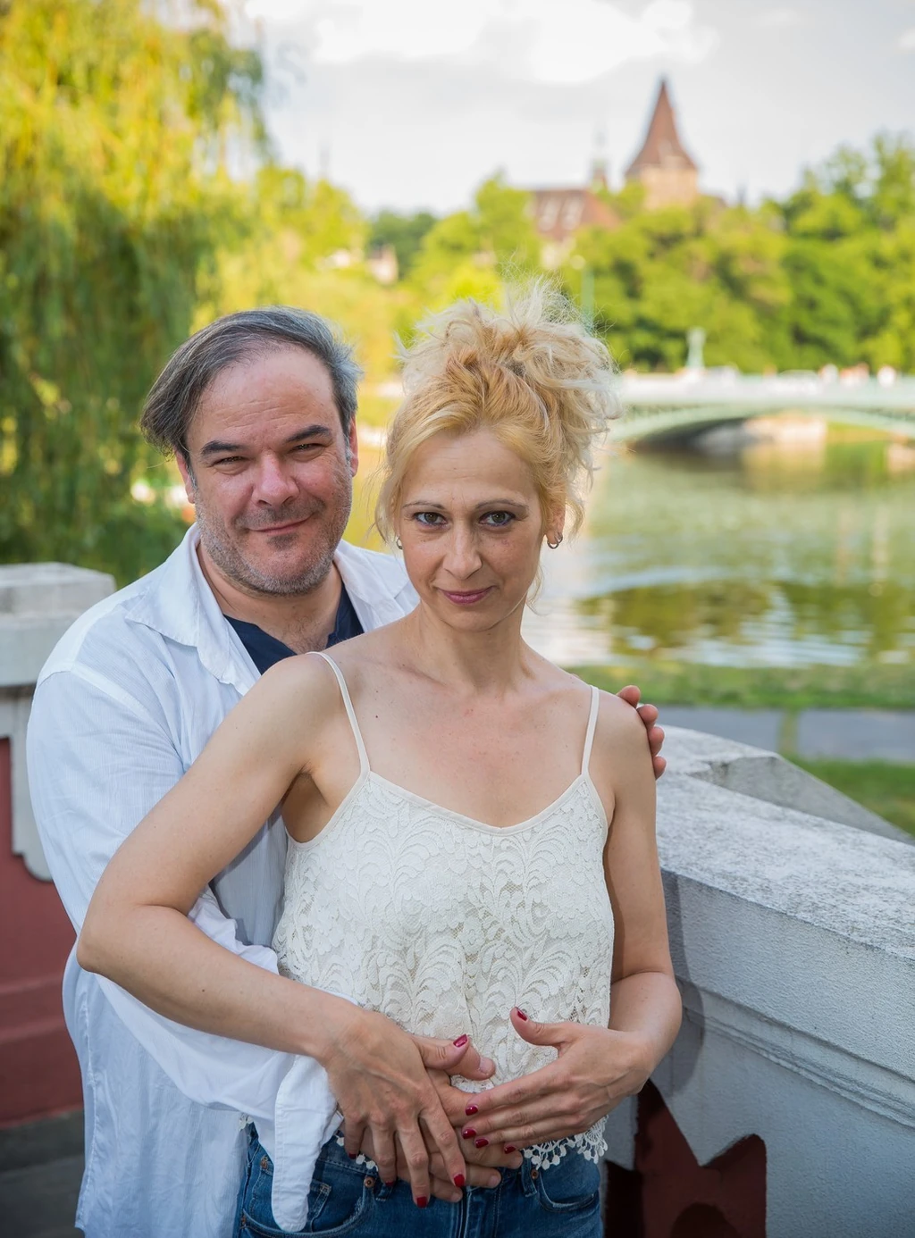 Kálloy Molnár Péter és felesége, Ágnes (Fotó: Birton Szabolcs/fotocentral.hu)