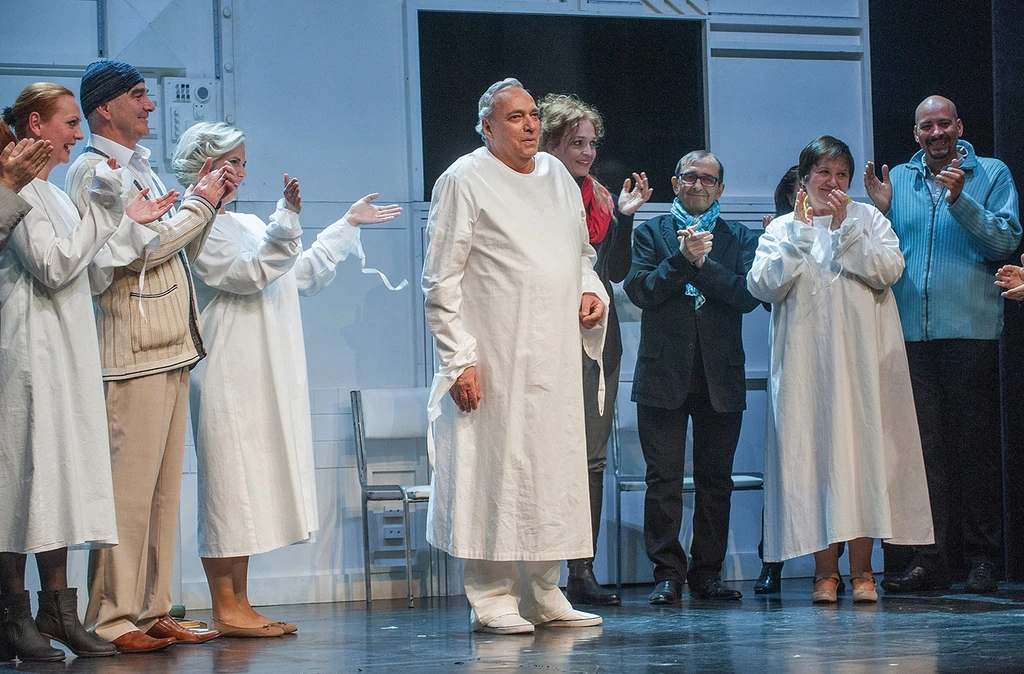 A Virágot Algernonnak című darabban (Fotó: Nagy Zoltán/fotocentral.hu)