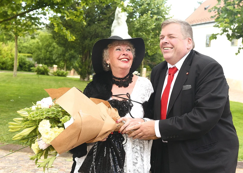 Legjobb barátnőjével, Fodor Zsóka színésznővel (Fotó: Nagy Zoltán/fotocentral.hu)