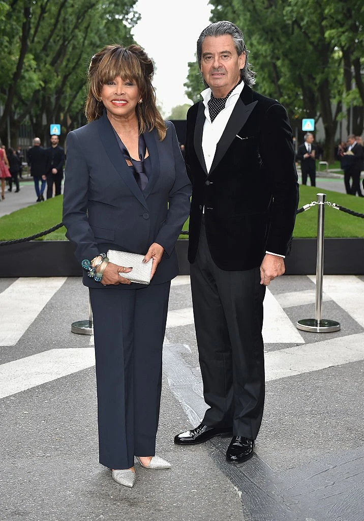 Giorgio Armani partiján 2015-ben, Milánóban (Fotó: Getty Images)