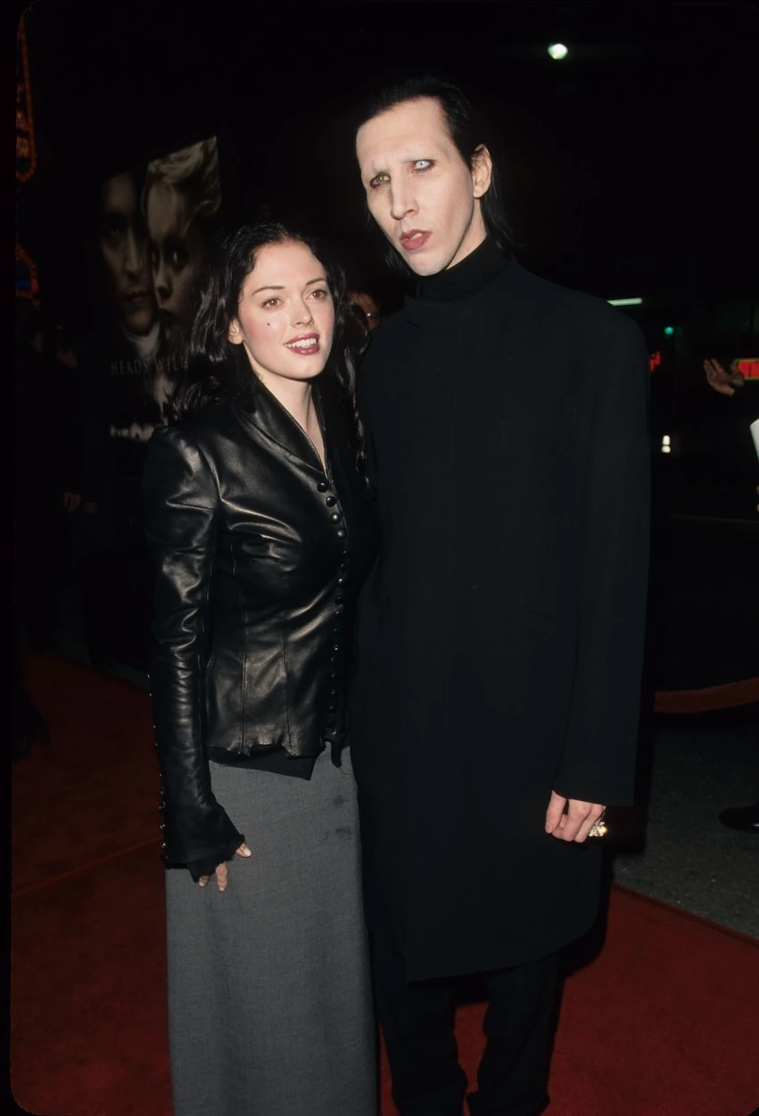 Rose néhány évig a hírhedt Marilyn Mansonnal élt együtt (Fotó: Profimedia)