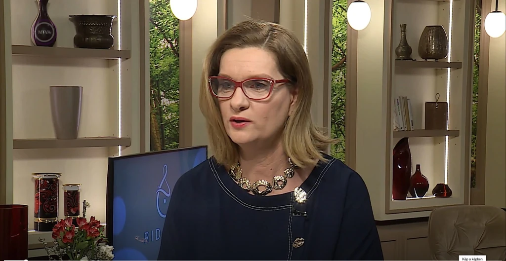 Janza Kata a Ridikül háziasszonyaként is helyt állt (Fotó: Archív)