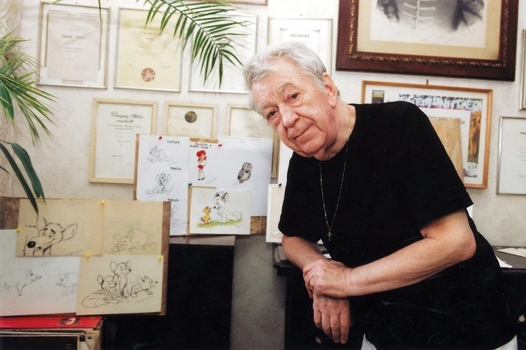 Dargay Attila. a legendás rajzfilmes (Fotó: Mohos Angéla/fotocentral.hu)