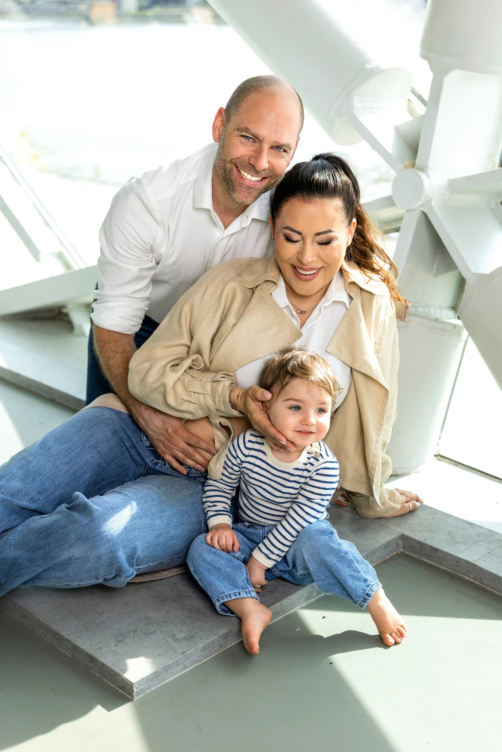 Tornóczky Anita családja (Fotó: Borzi Vivi)