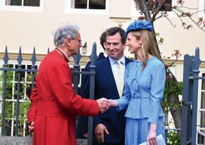 Peter Phillips és menyasszonya, Harriet Sperling