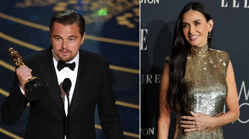 leonardi dicaprio demi moore
