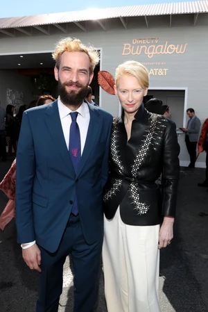 Tilda Swinton és Sandro Kopp