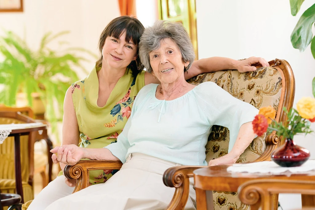 Édesanyjával (Fotó: Schumy Csaba/fotocentral.hu)