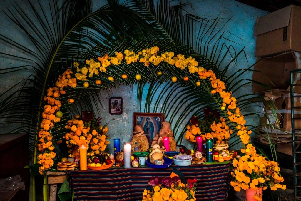 Az a bizonyos „ofrenda de dia de los muertos”(Fotó: Getty Images)