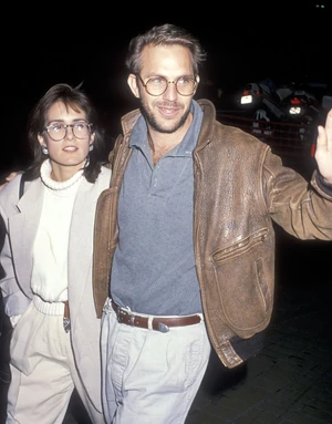 Kevin Costner és a feesége, Cindy 1989-ben