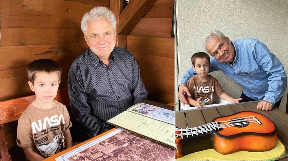 Rózsa György képtelen betelni az unokájával: „Ádám egyre több csodát kínál”