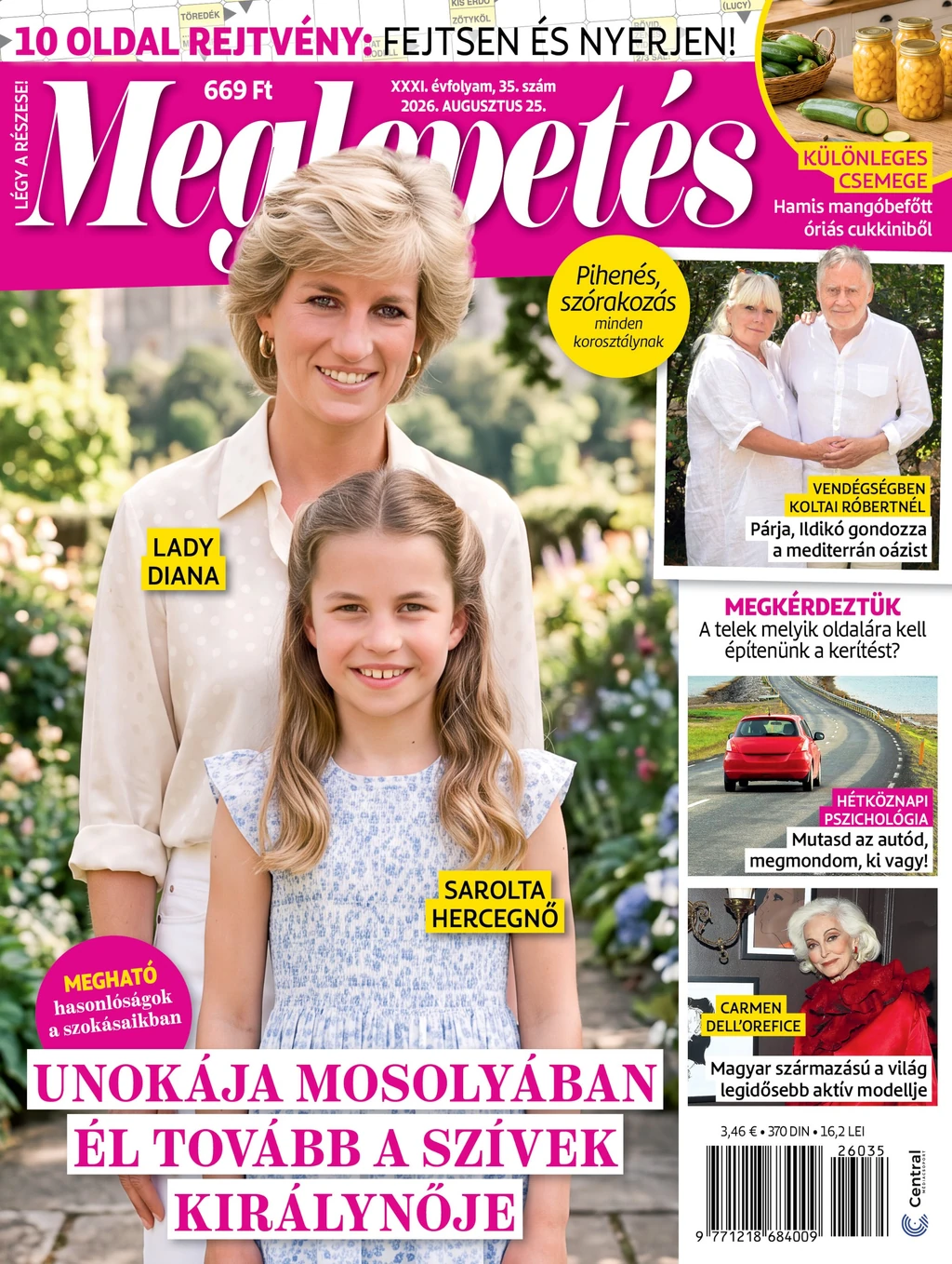A legfrissebb Meglepetést keresse az újságárusoknál!