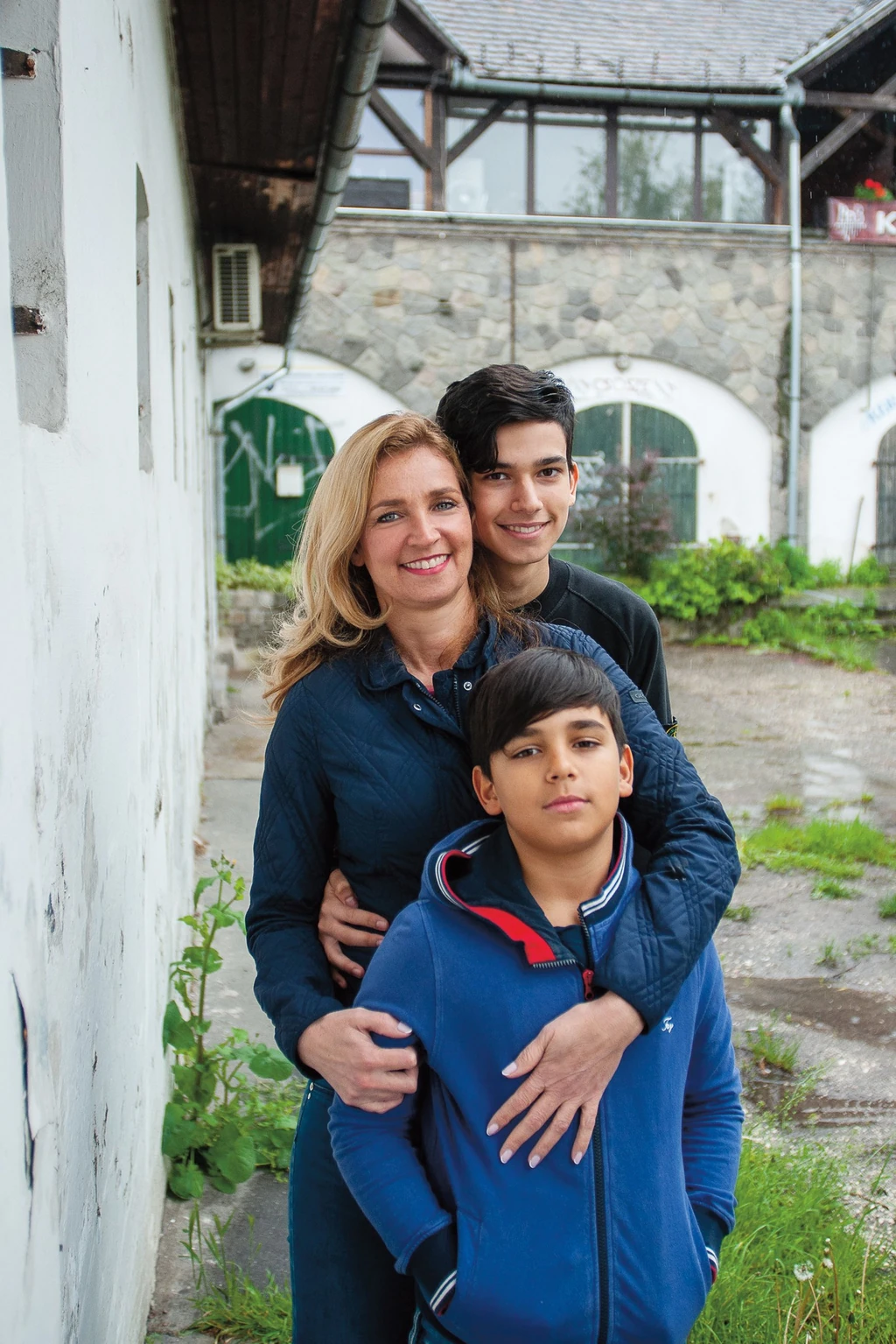 Fiaival, Cristianóval és Marcóval (Fotó: Fülöp Dániel/fotocentral.hu)