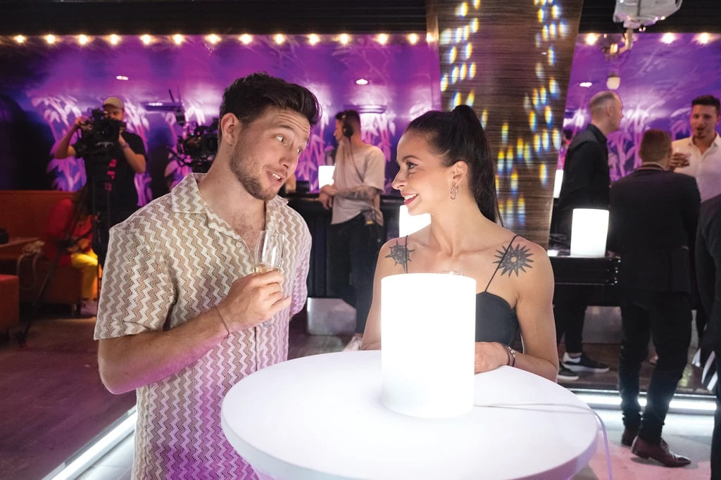 Bogdányi Titanilla a Celebrandiban is kereste a társát (Fotó: RTL)