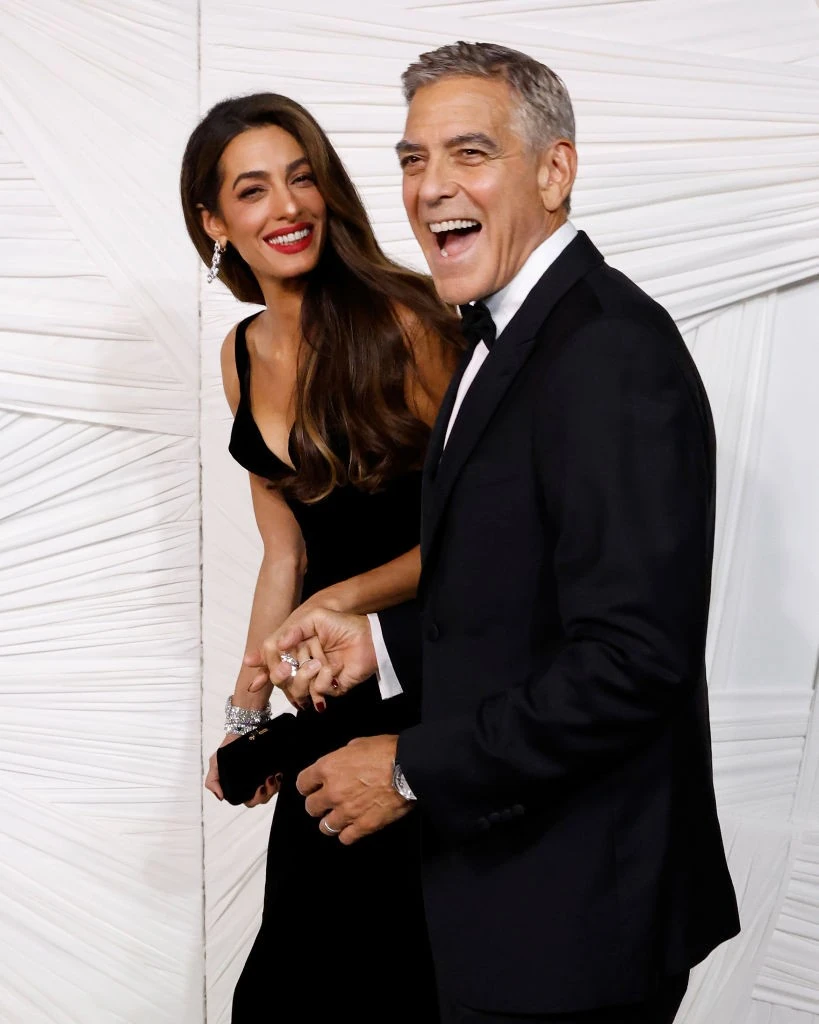 George és Amal Clooney: inkább nevetnek, mint veszekedek (Fotó: Getty Images)