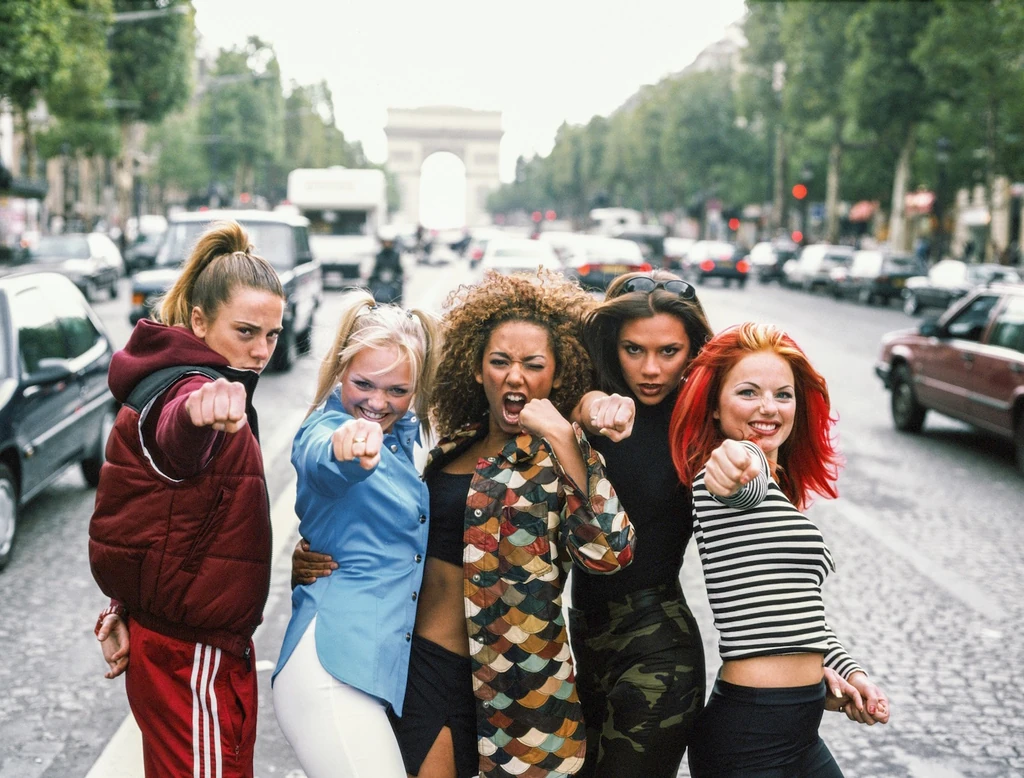 A Spice Girls a 90-es évek legsikeresebb brit lánycsapata volt