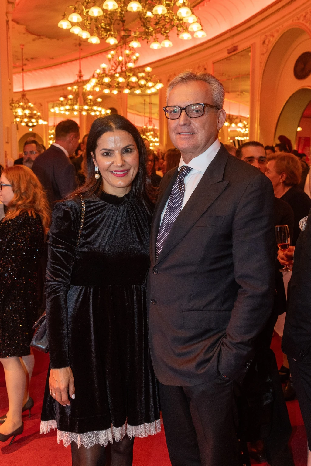 Eleni Korani és férje, Ernst René Wastl (Fotó: Birton Szabolcs/fotocentral.hu)