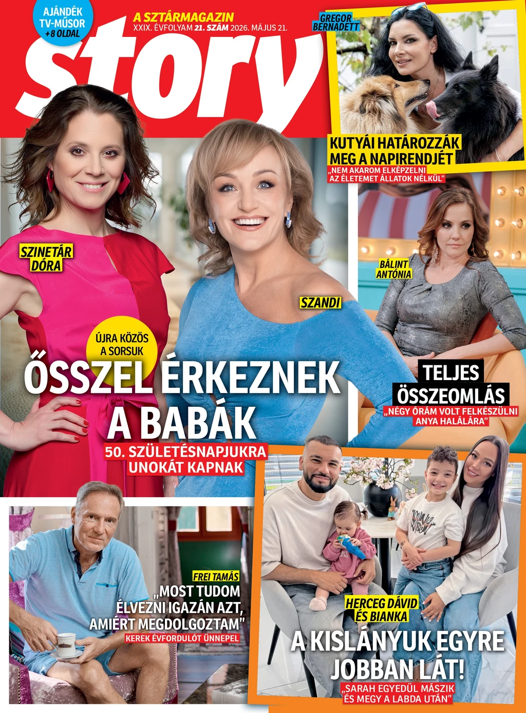 A legfrissebb Story magazint keressék az újságárusoknál!